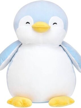 (NWT) Miniso Blue Penguin Plush 10”